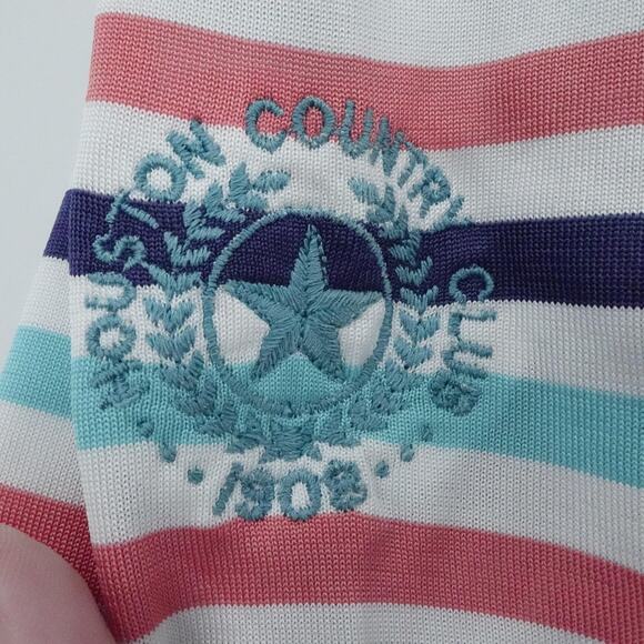 Peter Millar Shirt Mens XL Multicolor Summer Comfort Houston Country Club Golf - Picture 14 of 16